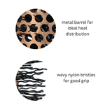 Titania Brush Round Purple/Copper 1352