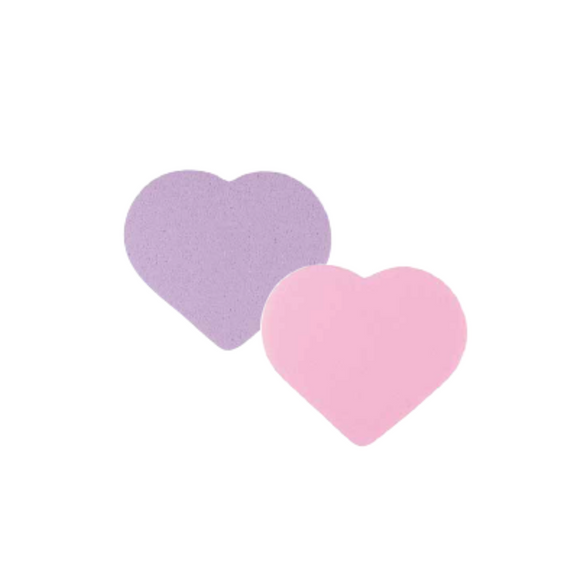 Titania Make-up Sponges Heart 2pcs 1928/2