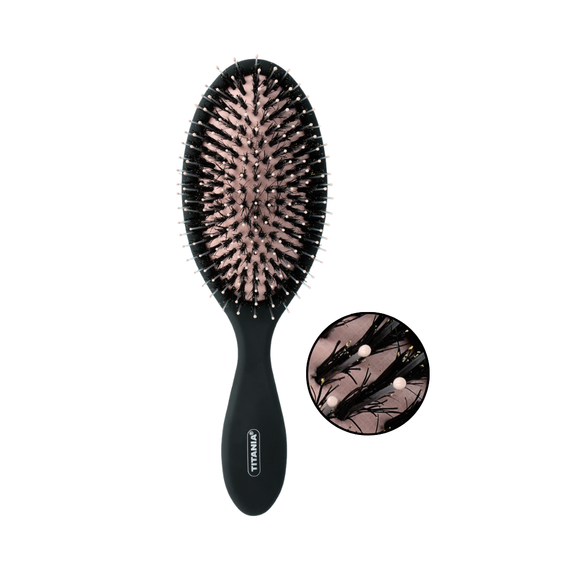 Titania Brush Universal Pink+Black 2859