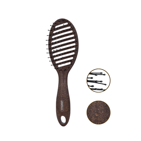 Titania Brush Vent Coconut Husk 2879