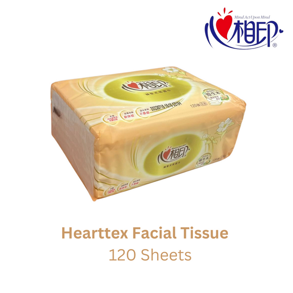 Hearttex Facial Tissue Box 120sheets
