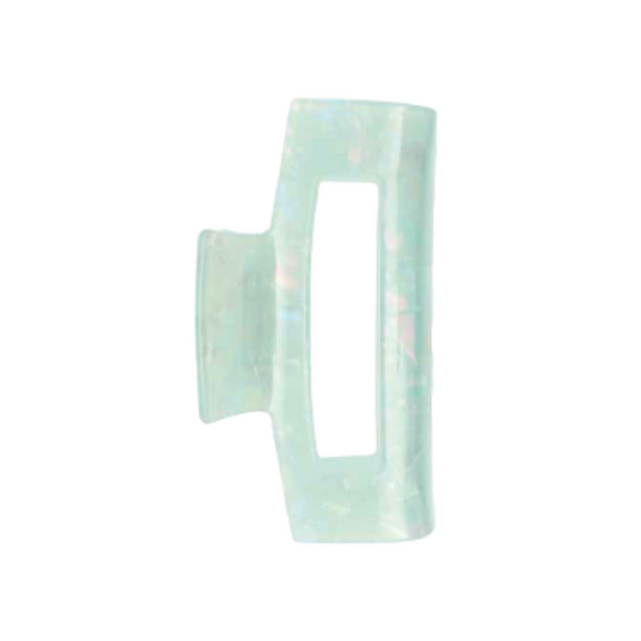 Titania Hair Claw Clip Acrylic Light Blue 8208