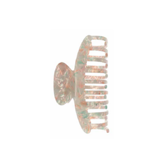 Titania Hair Claw Clip Acetate Pastel Blue Pink 8261