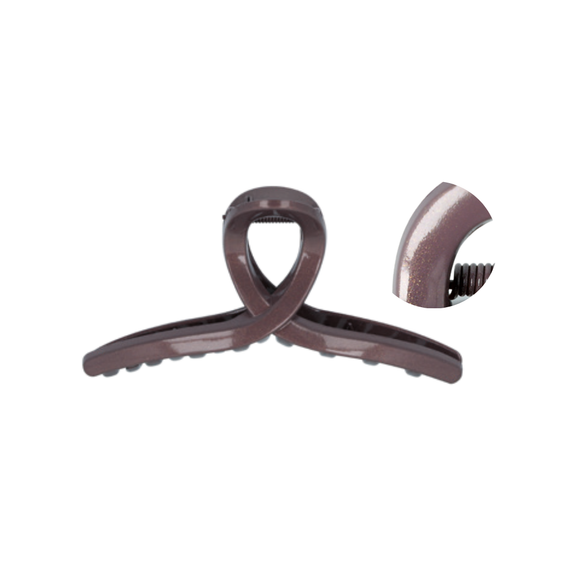 Titania Hair Claw Clip Loop Aubergine 8380