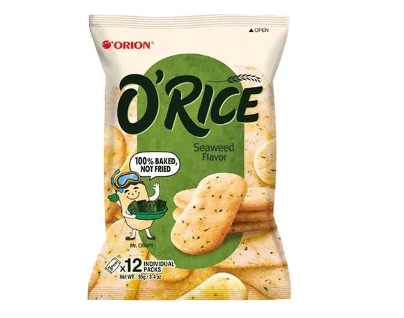 Orion O'Rice Seaweed 95.4g 12pkt Pack