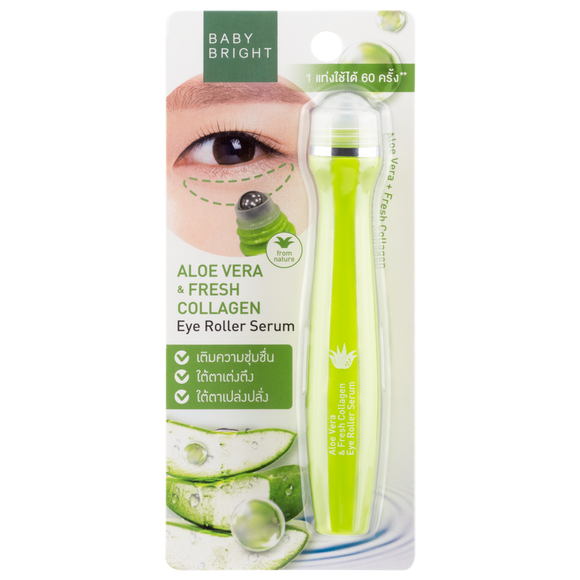 Baby Bright Aloe Vera & Fresh Collagen Roller 15ml