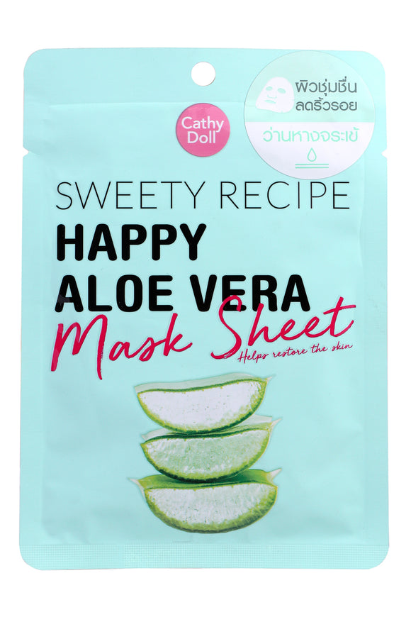 Cathy Doll Happy Aloe Vera Face Mask Sheet 25g