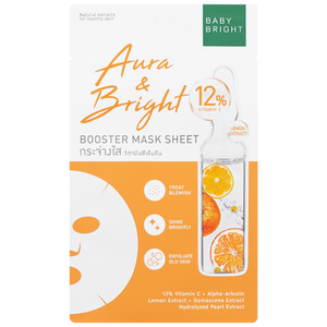 Baby Bright Aura & Bright  Face Mask Sheet 20g