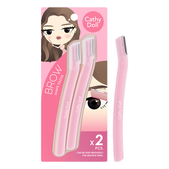 Cathy Doll Brow Shape Razor 2pcs