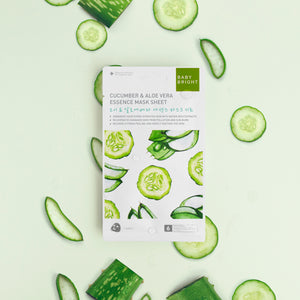 Baby Bright Cucumber & Aloe Vera Face Mask Sheet 20g