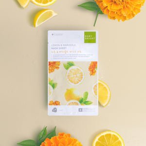 Baby Bright Lemon & Marigold Face Mask Sheet 20g