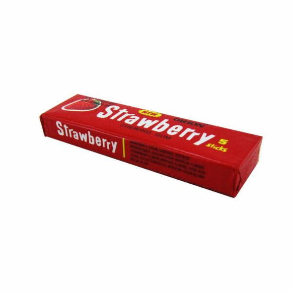 Orion Chewing Gum Strawberry 5 Sticks