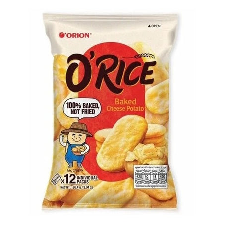 Orion O'Rice Cheese Potato 86.4g 12pkt Pack
