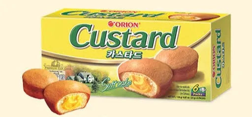 Orion Custard 138g 6pcs Box