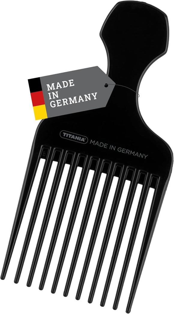 Titania Comb Afrocomb Large 15cm Black 1805/2