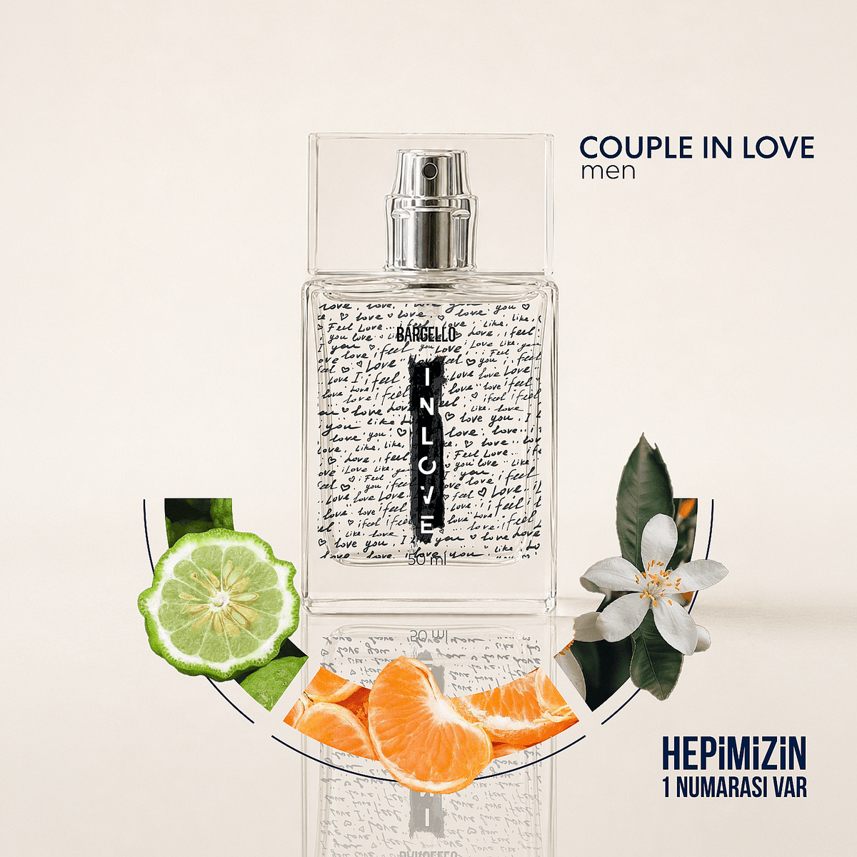 Bargello EDP Couple In Love For Men 50ml