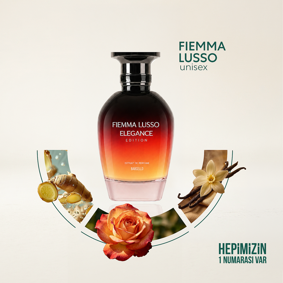 Bargello Extrait de Perfume Elegance Fiemma Lusso 100ml
