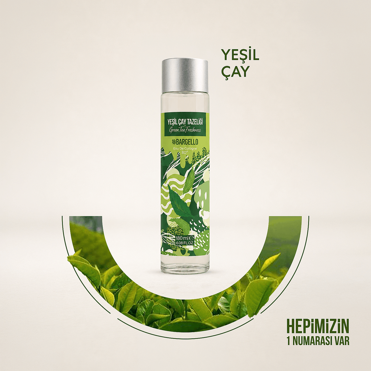 Bargello EDC Green Tea Freshness 180ml