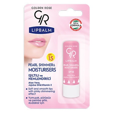 GR Lip Balm SPF 15 Peal Shimmer & Moisturizers
