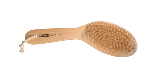 Titania Bath Brush Handle Wood 26cm 2833