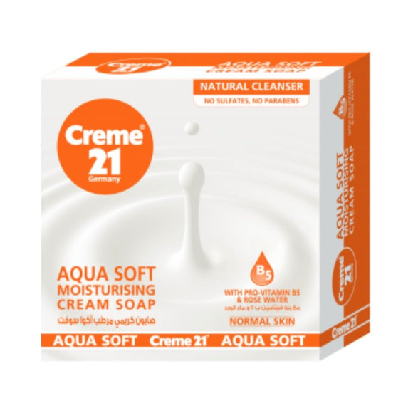 Creme 21 Bar Soap Aqua Soft 125g