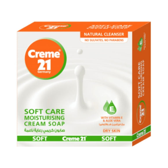 Creme 21 Bar Soap Soft Care 125g