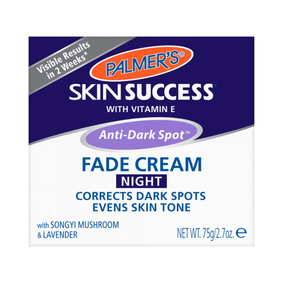 Palmers Anti Dark Spot Fade Night Cream Corrects Dark Spots and evens skin tone 