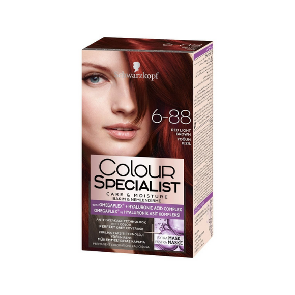 Colour Specialist Red Light Brown No.6-88