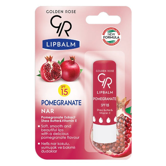 GR Lip Balm SPF 15 Pomegranate